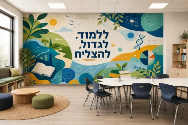 טבע וחינוך בחדר הלימוד