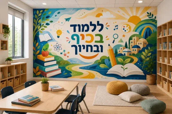 טבע וחינוך בצבעים עליזים