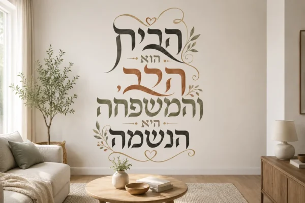 ציטוט מרגש על משפחה לבית