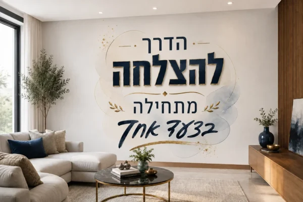 השראה יומיומית על הקיר