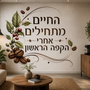 פולי קפה ומילים – שילוב חמים