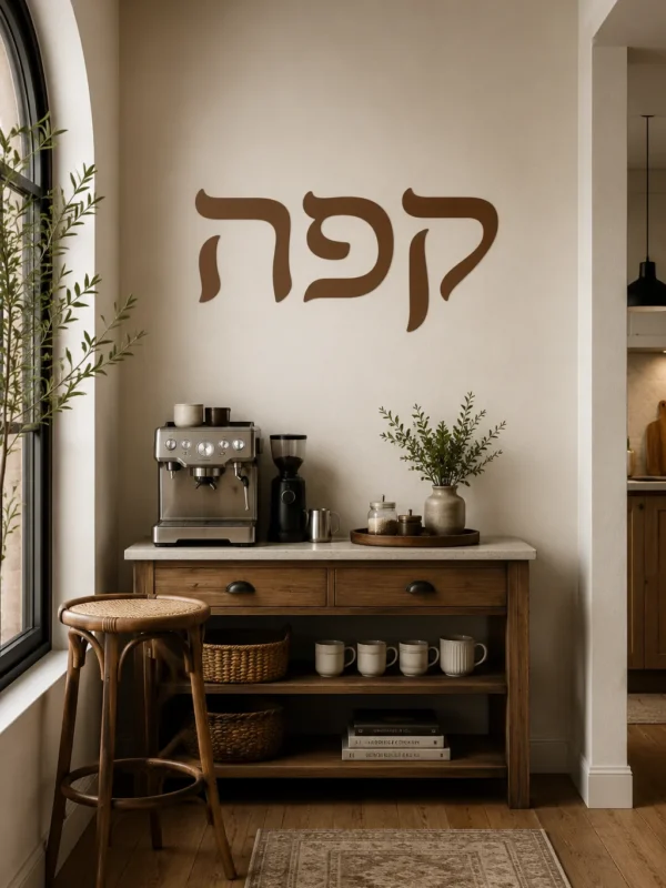 אותיות עבריות לבית