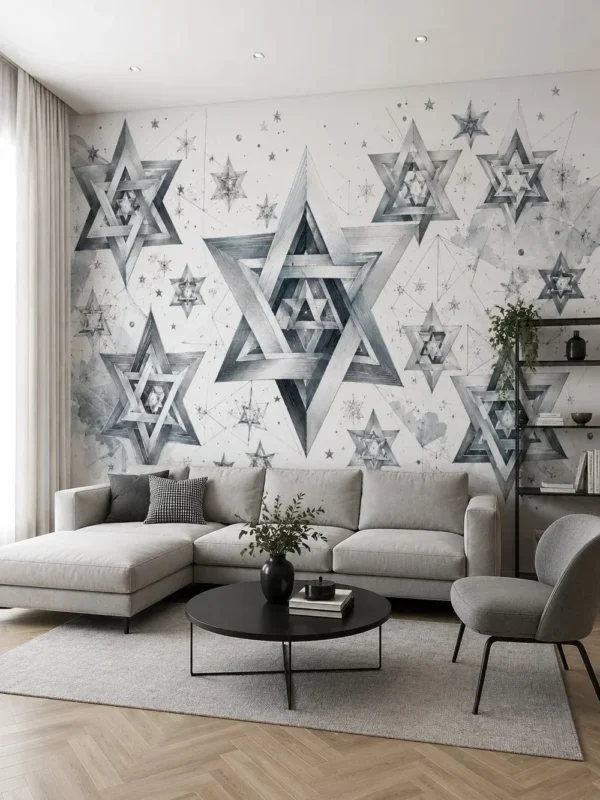 דפוסי כוכבים גיאומטריים