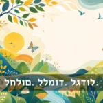 פרפרים בנוף טבעי קסום