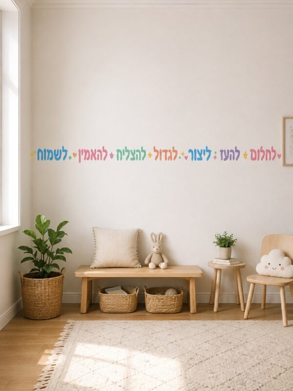 מילים בצבעים