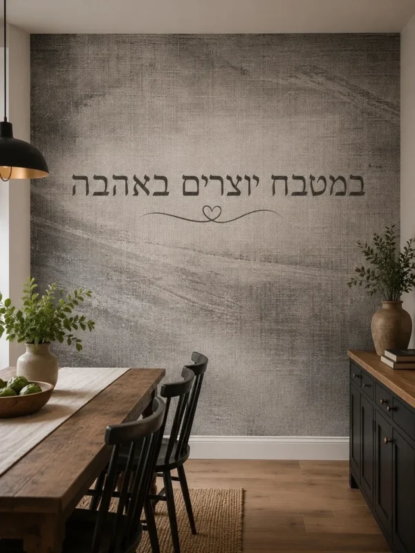 לב עברי על טפט