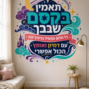 כוכבים ועננים בקסם עברי