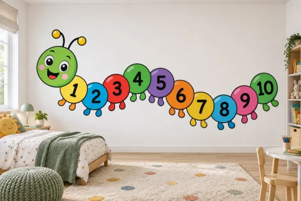 זחל צבעוני ומשעשע