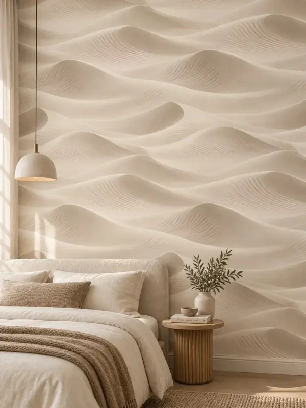 Magic Beige Sand Dunes Wallpaper