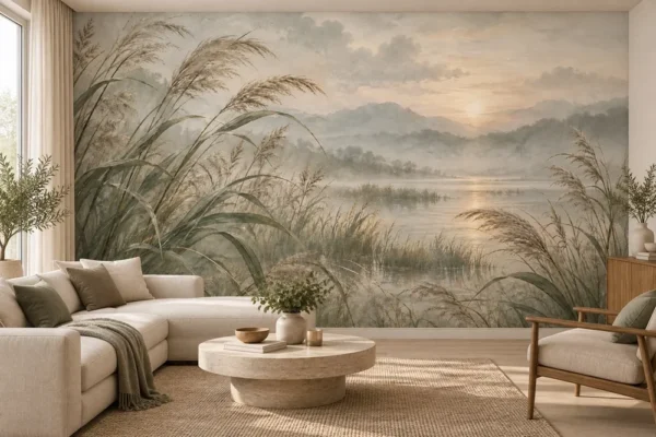 Whispering Lake Landscape Wall Mural