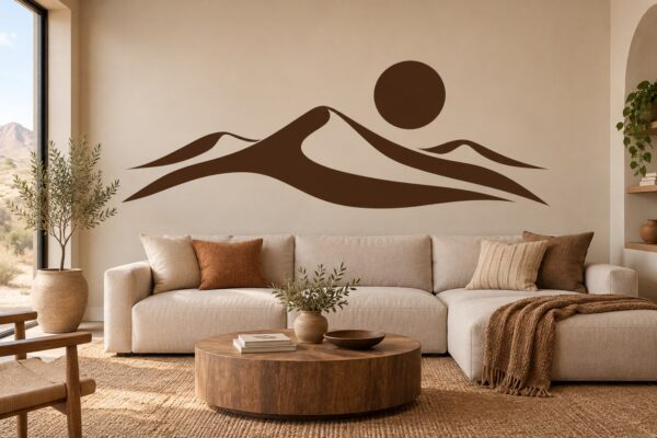 Soft Desert Dunes Wall Decal