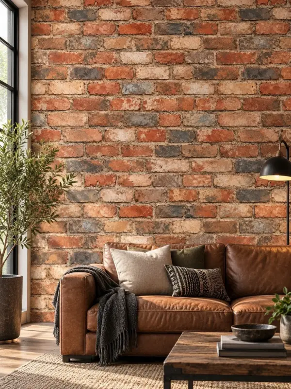 Traditional Red Brick Wallpaper