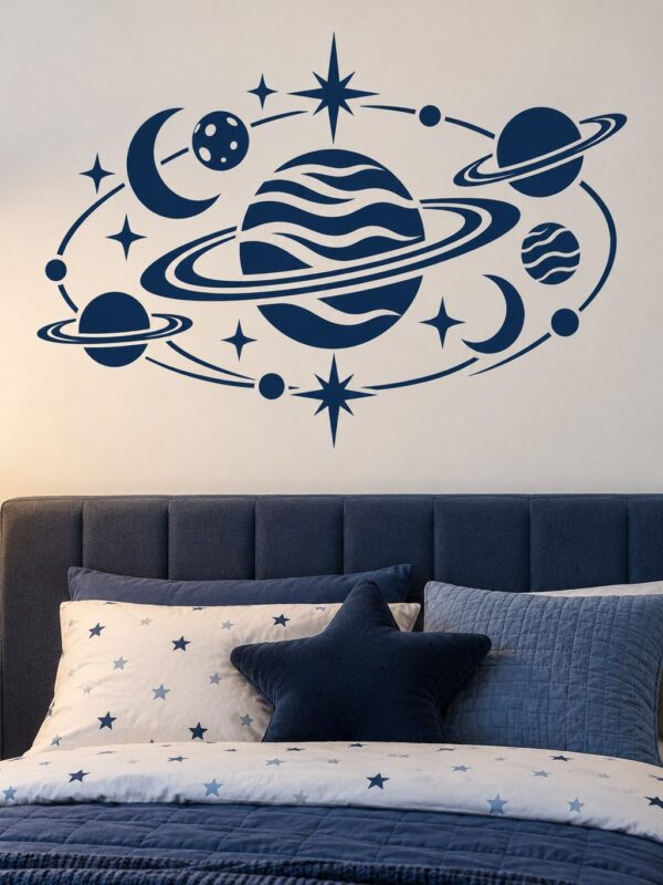 Stars and Moons Wall Decal