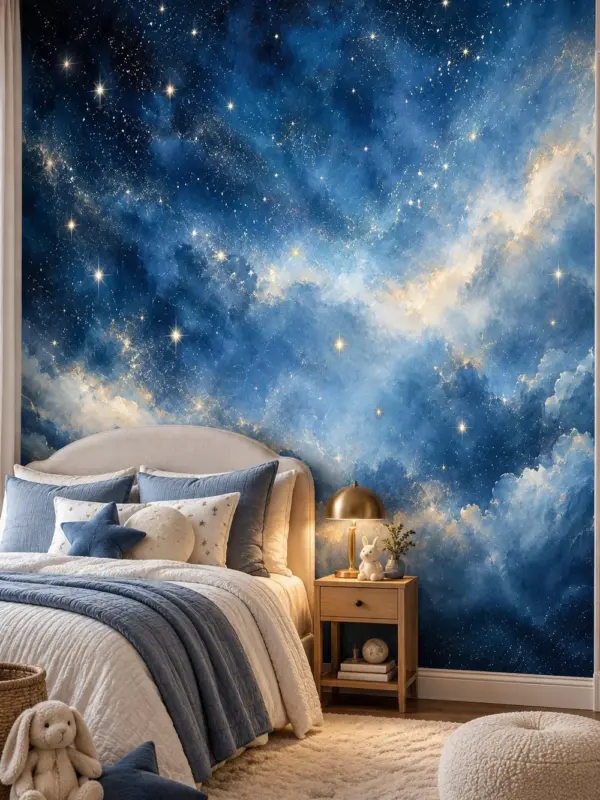 Magical Night Sky Wall Mural