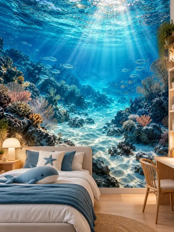 Coral Reef Underwater Wall Mural